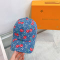 LVH04 New denim fabric baseball cap sun hat