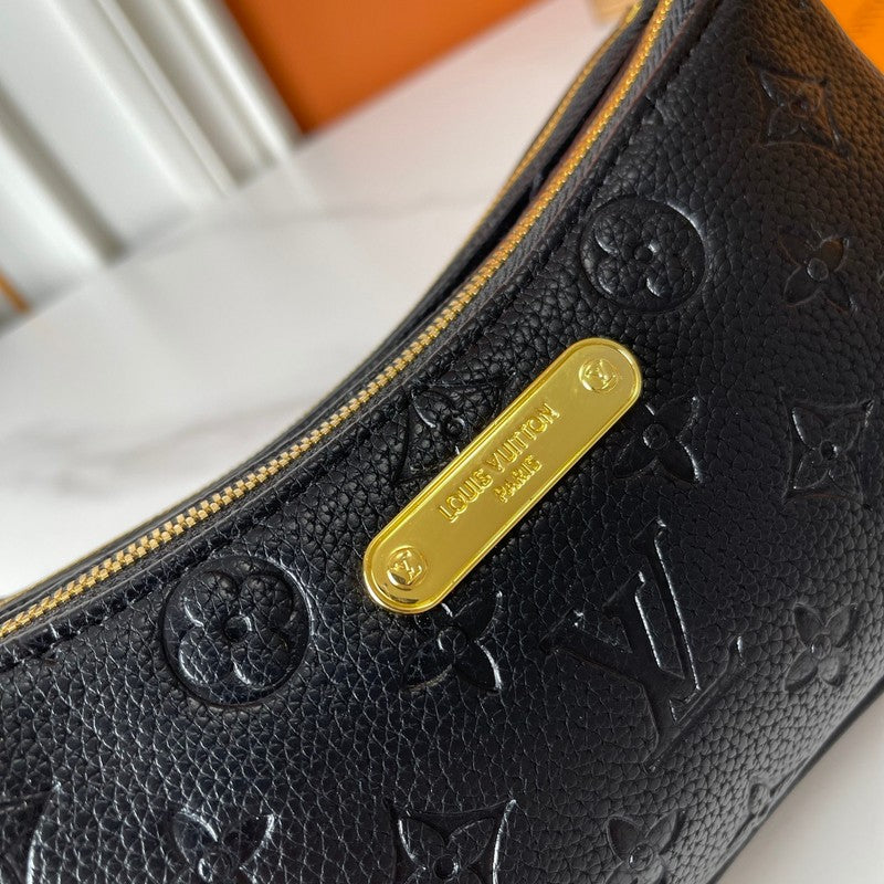 LLP08 Leather bag 24.5-13.5-6.5CM Denim Bags