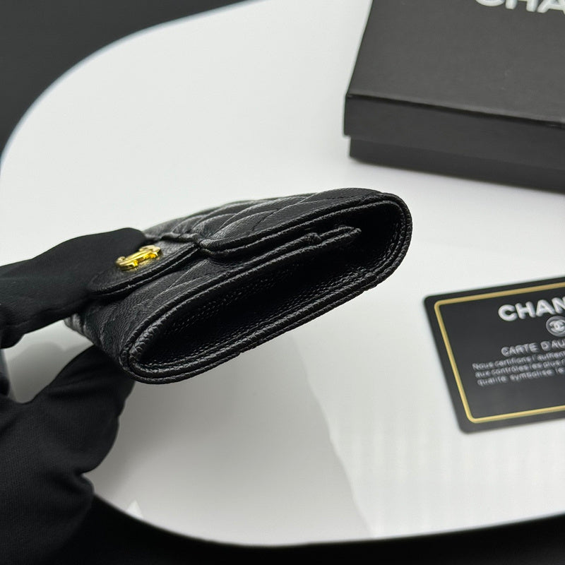 LCP34 Wallet Bag 11-7.5-2CM Leather bags with box