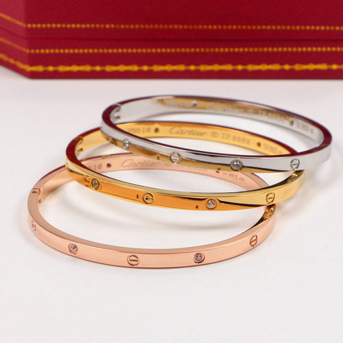 B2 bracelet jewelry Banglse 316L steel and gold plated jewelry women size