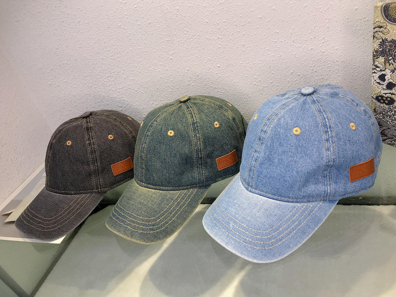 DIH38 New Sun Hat Denim Duck Tongue Hat