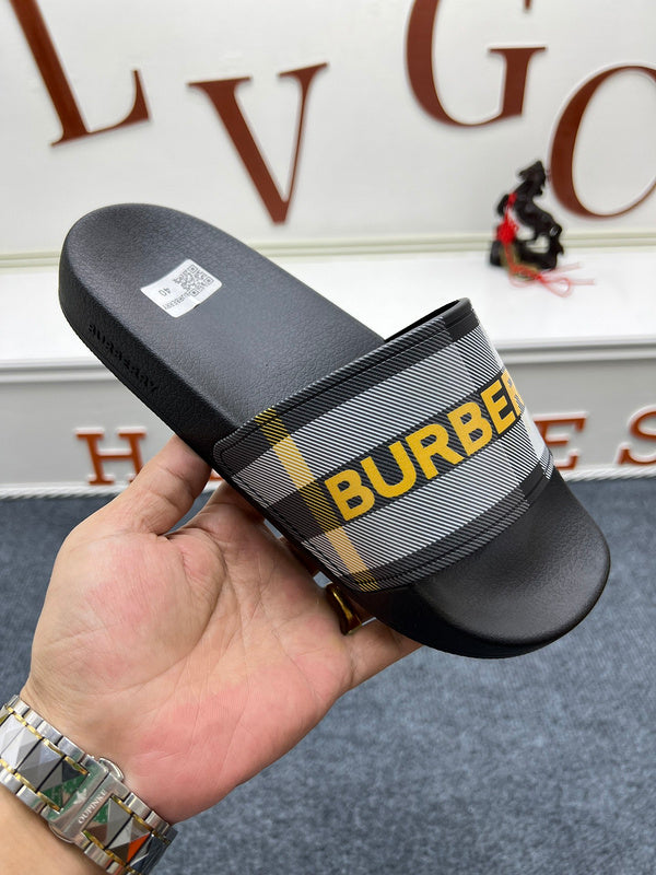 YBS01 Couples slipper Leather Shoes 36-46 with box