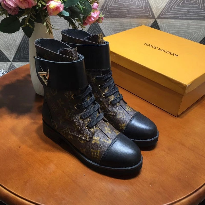 OLS19 Leather Women 35-42 shoes With box