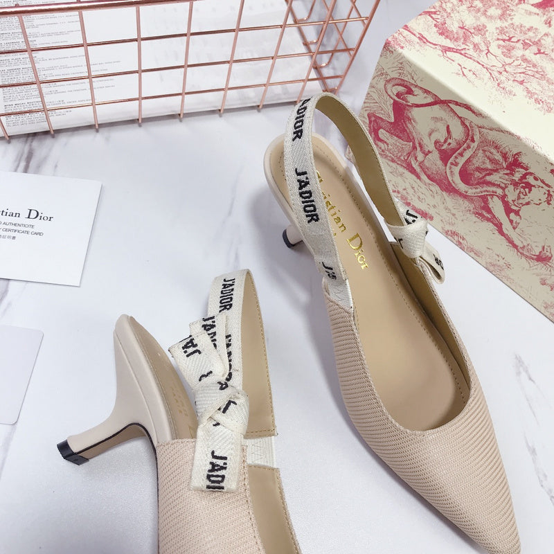 BDS1 High heels 1.5/6.5/10CM size 35-41 women leather shoes with box