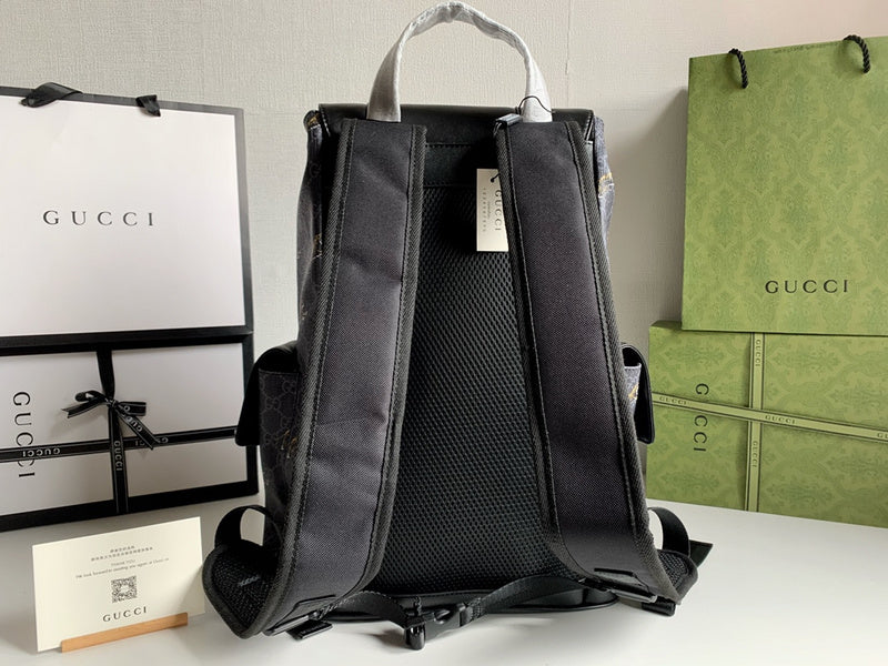 LGP22 Men  Bag 34-42-16CM Leather knapsack bags