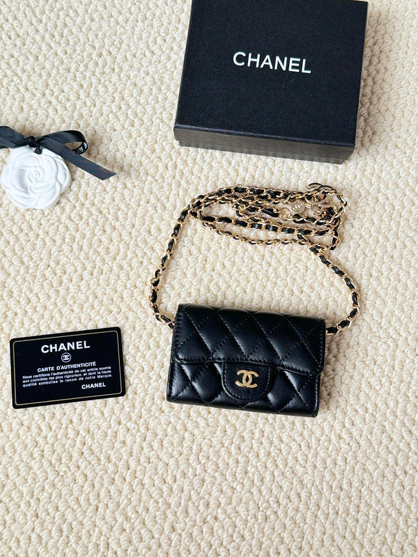 LCP02 Wallet Bag 13.1-7.5-2.1CM Leather bags with box