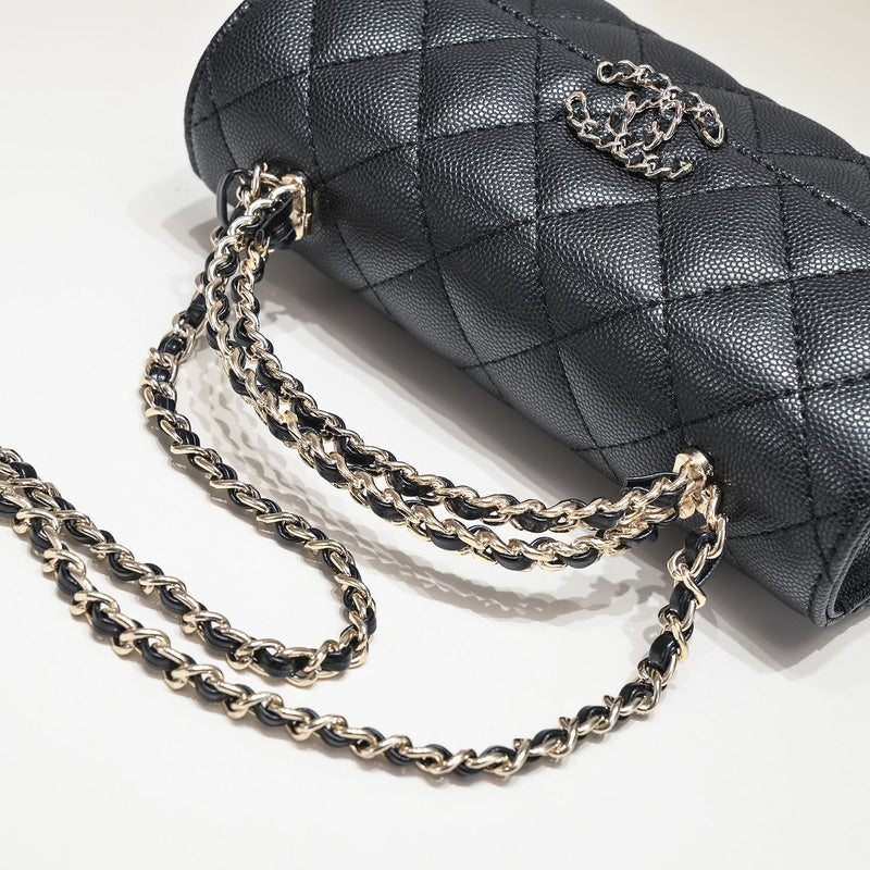 LCP01 Leather shoulder bag 19-10-4.5CM Bags