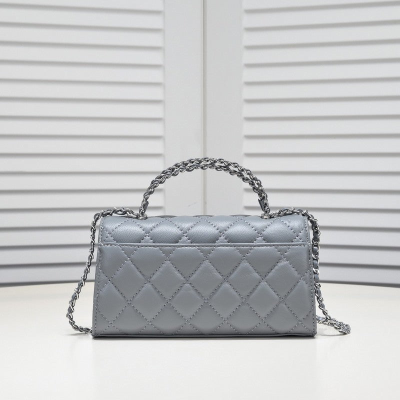 LCP01 Leather shoulder bag 19-10-4.5CM Bags