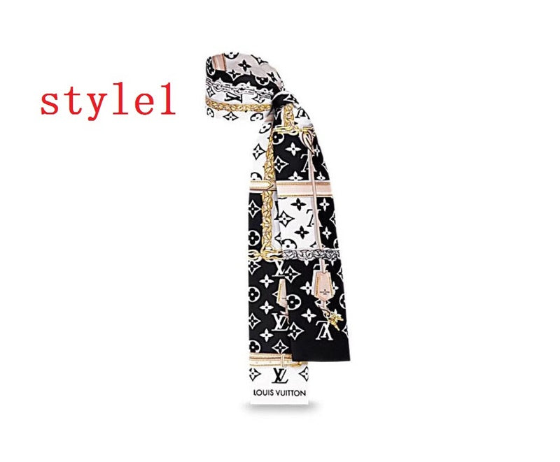 LSC41 Silk satin 8-120CM scarf for lady