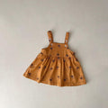 Summer Baby Suspender Skirt Baby Print Western Style Cute Dress Wholesale Girls Dress