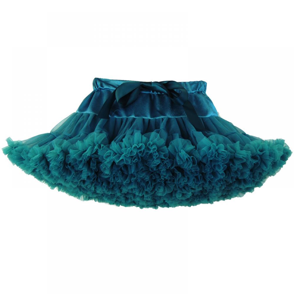 Baby Girls Christmas Tutu Dress Solid Color Skirt For Girls 6-18m Babywear Wholesale