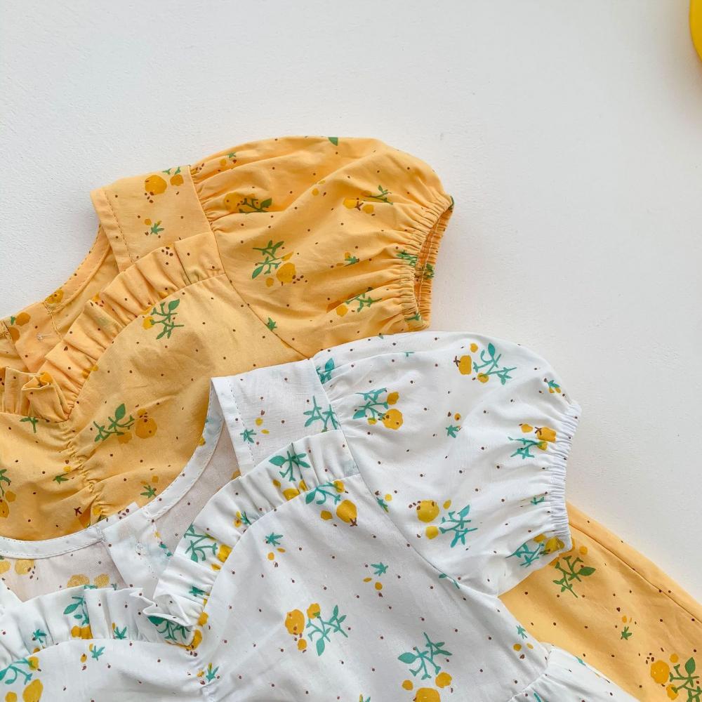 Baby Girls Summer Floral Dress Girls Clothes Wholesale
