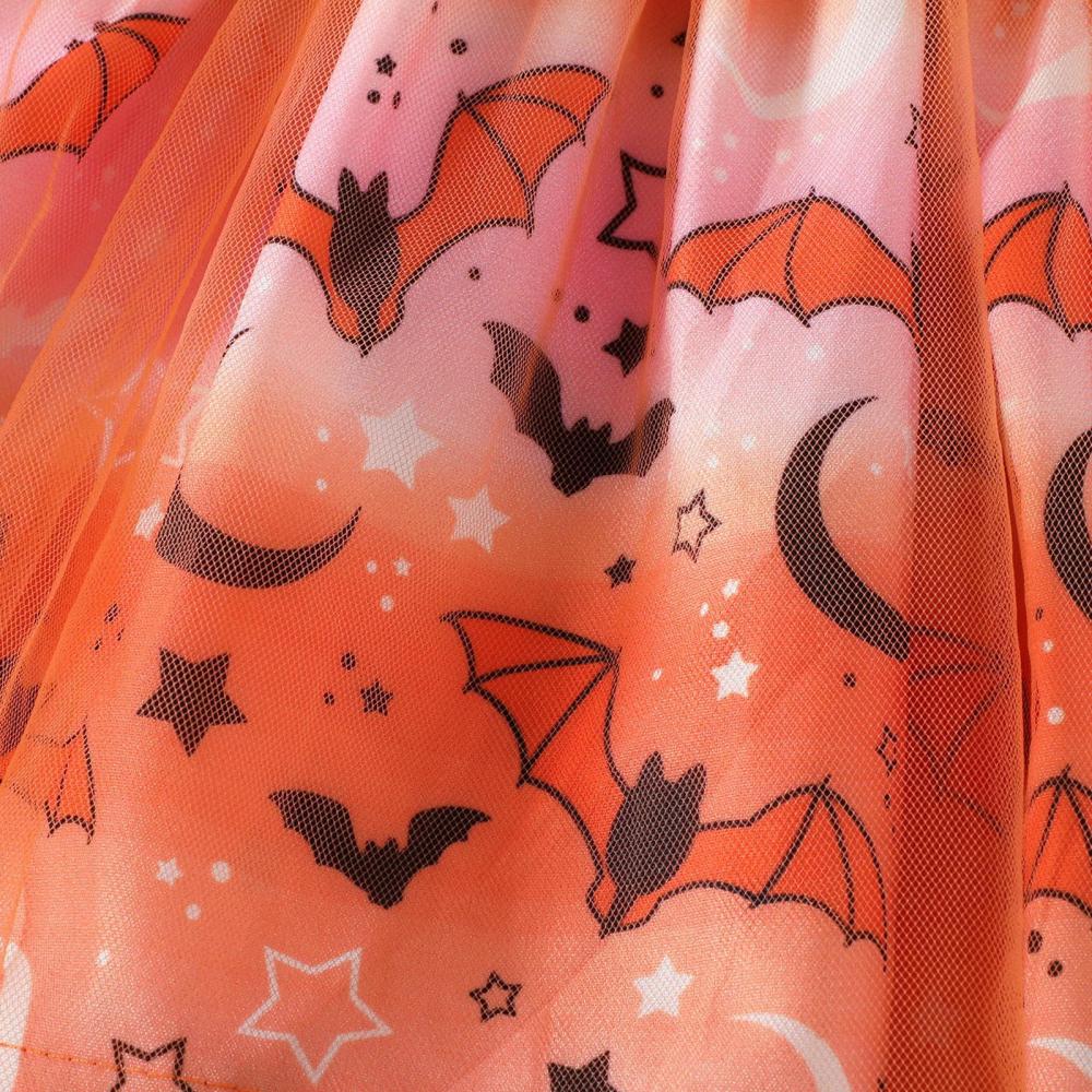 Halloween Girls Dress Spring Autumn Long Sleeve Dress Wholesale Baby Girls Dress