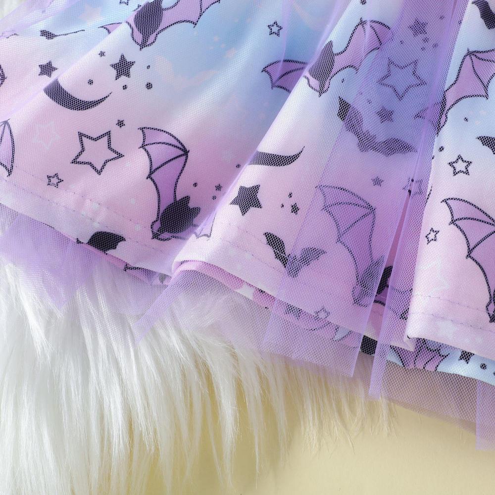 Halloween Girls Dress Spring Autumn Long Sleeve Dress Wholesale Baby Girls Dress