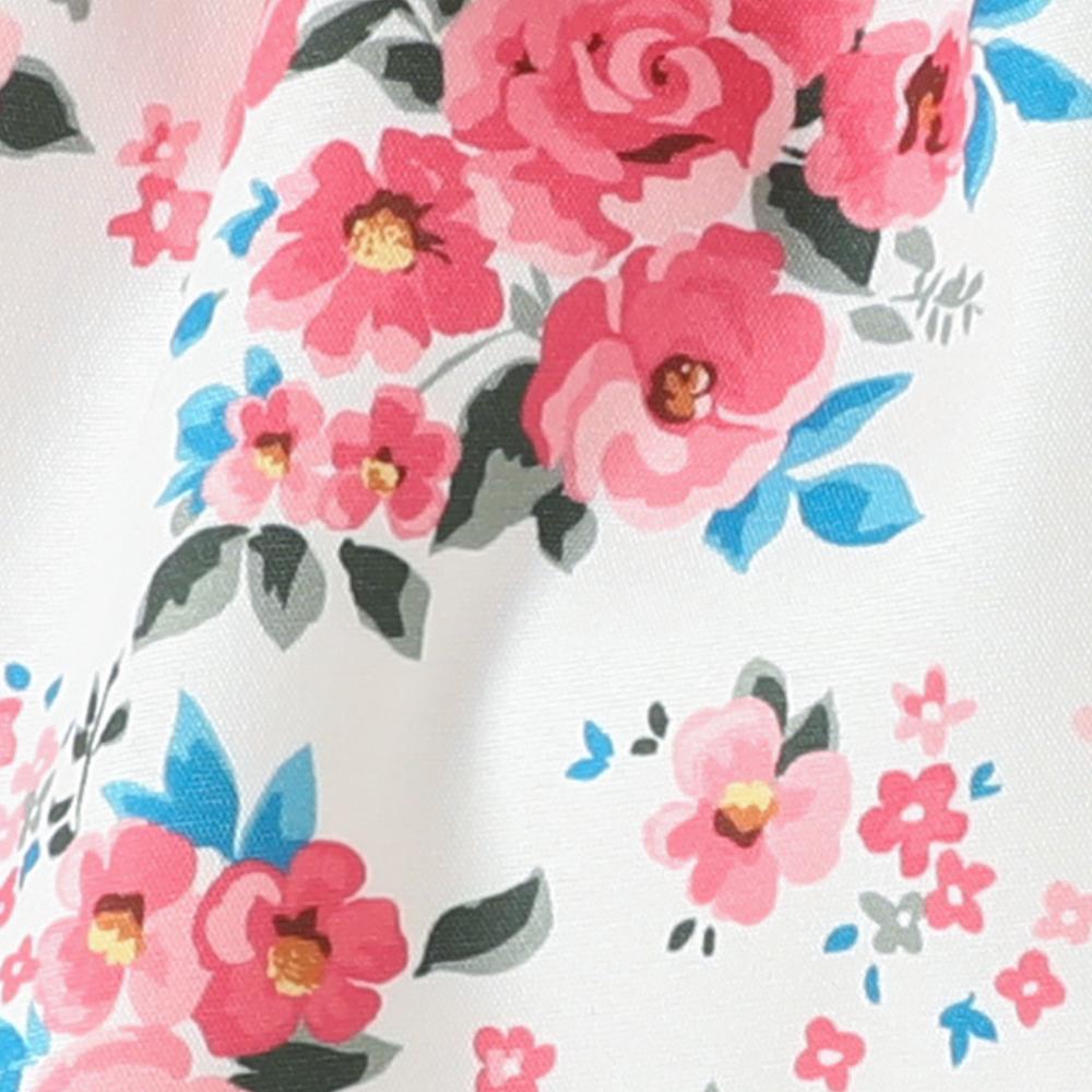 Autumn Baby Girls Bow Flower Print Long-sleeve Dress Wholesale Girls Dress