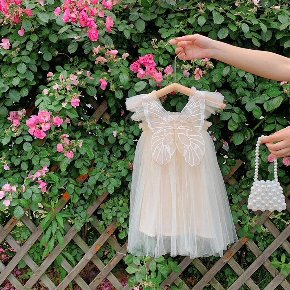 Summer Baby Girls Mesh Dress Wholesale Girls Dress