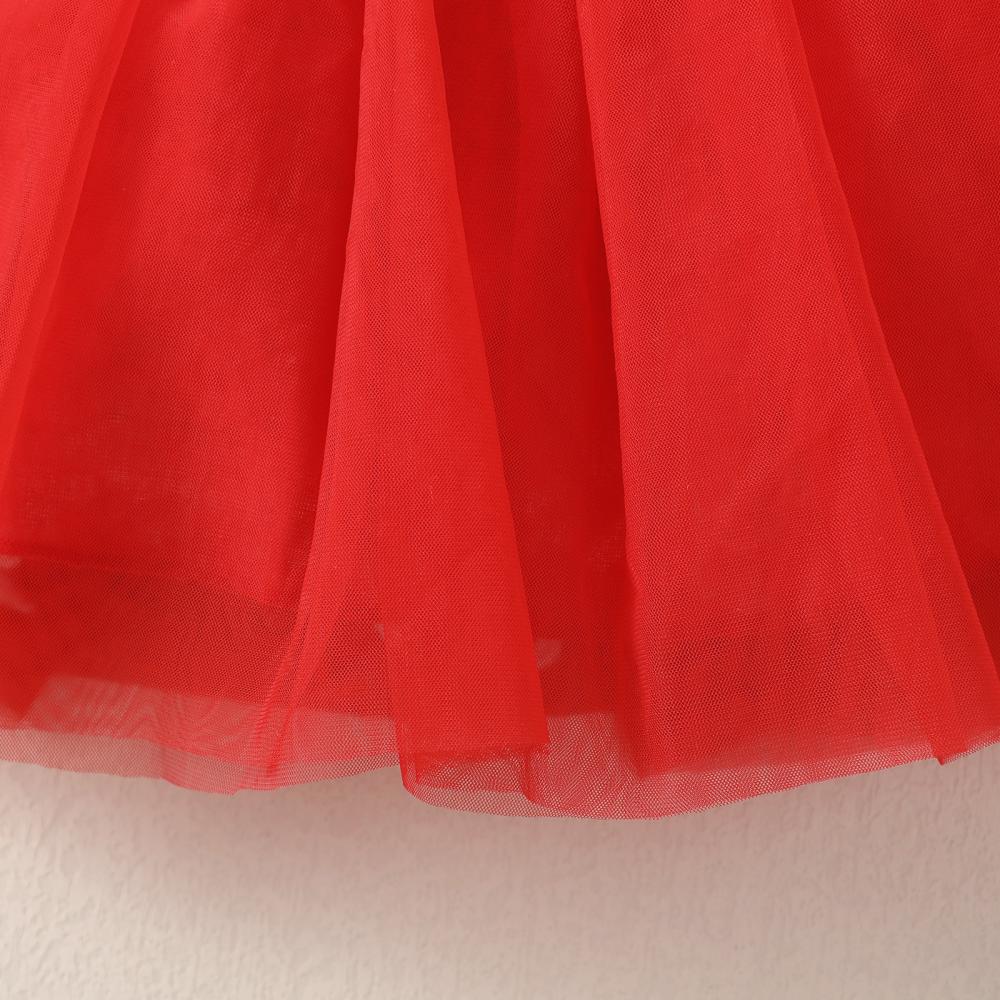 Christmas Baby Girls Western-style Elk Mesh Dress Wholesale Girls Dress