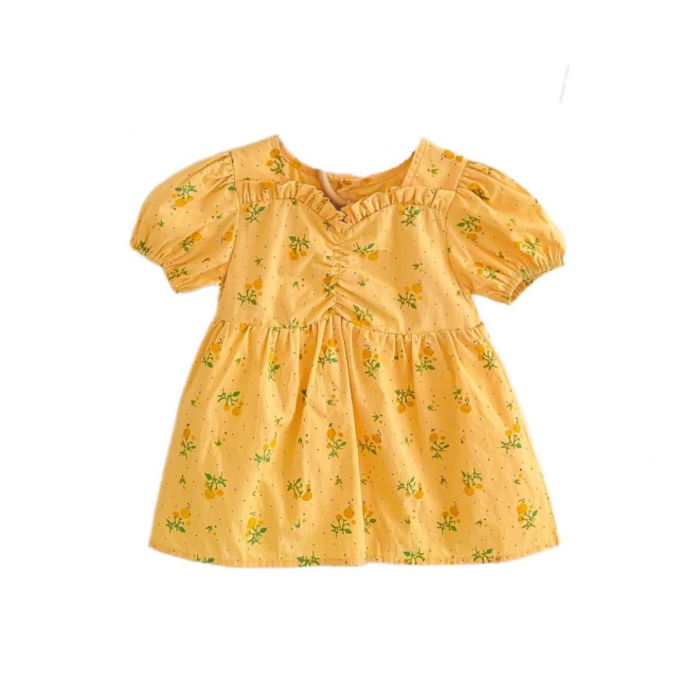 Baby Girls Summer Floral Dress Girls Clothes Wholesale